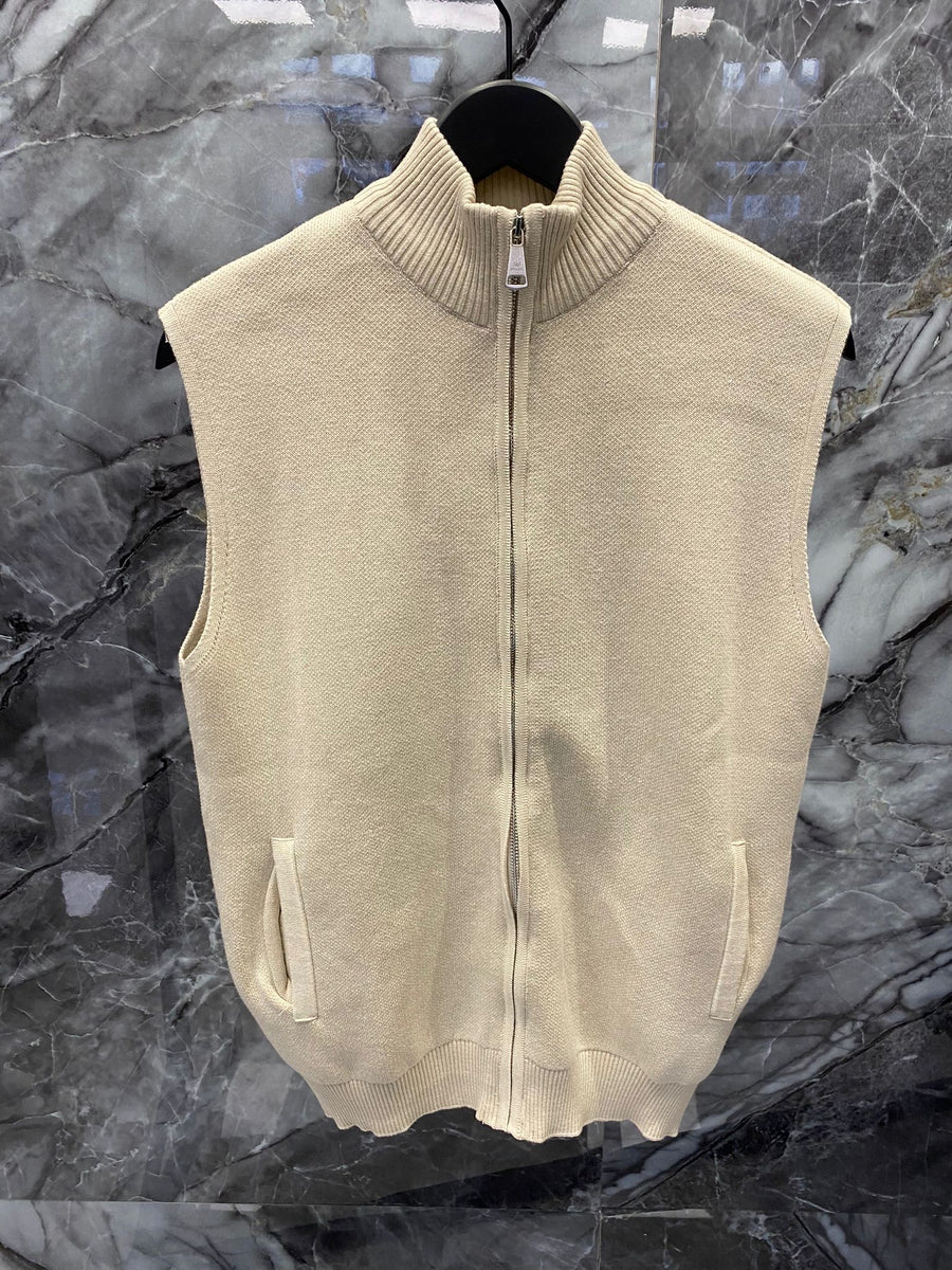 Beige gilet